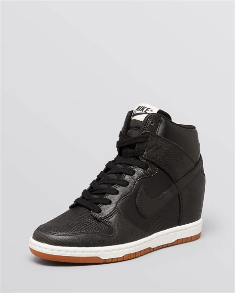 black nike wedge sneakers|nike wedge heels.